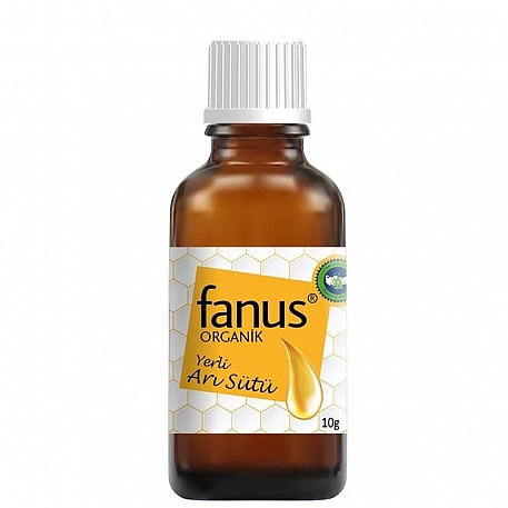 Fanus Organik Yerli Arı Sütü 10g