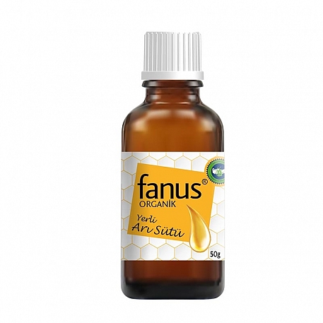 Fanus Organik Yerli Saf Arı Sütü 50g