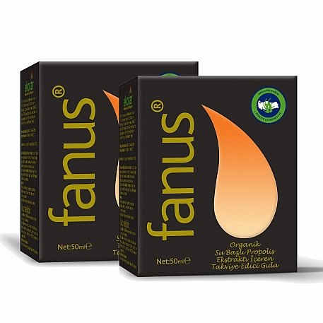 Fanus Su Bazlı Organik Propolis 50ml x 2 Adet