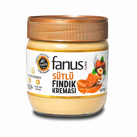 Fanus Sütlü Fındık Kreması 400G