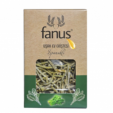 Fanus Uşak Ev Eriştesi Ispanaklı 350g